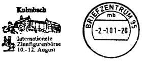 Kulmbach Internationale Zinnfigurenbörse 10. - 12. August