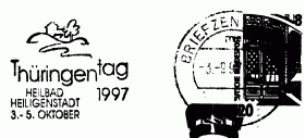 Thüringentag 1997
Heilbad Heiligenstadt 
3.. - 5. Oktober