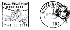 Tanz & Folkfest Rudolstein 7. - 9. Juli 2000